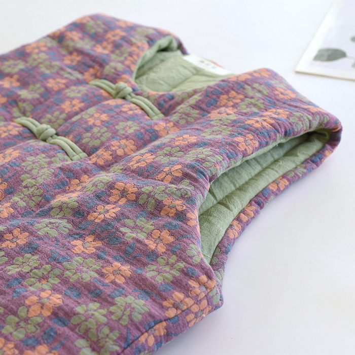 91家纺网 家纺一手货源 找家纺 （总）洛兰沙家居馆【只代发】【只代发】 2025新款新疆棉花秋冬季女士保暖坎肩马夹内穿外穿棉花缎面背心贴身冬天