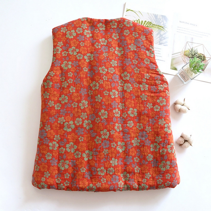 91家纺网 家纺一手货源 找家纺 （总）洛兰沙家居馆【只代发】【只代发】 2025新款新疆棉花秋冬季女士保暖坎肩马夹内穿外穿棉花缎面背心贴身冬天