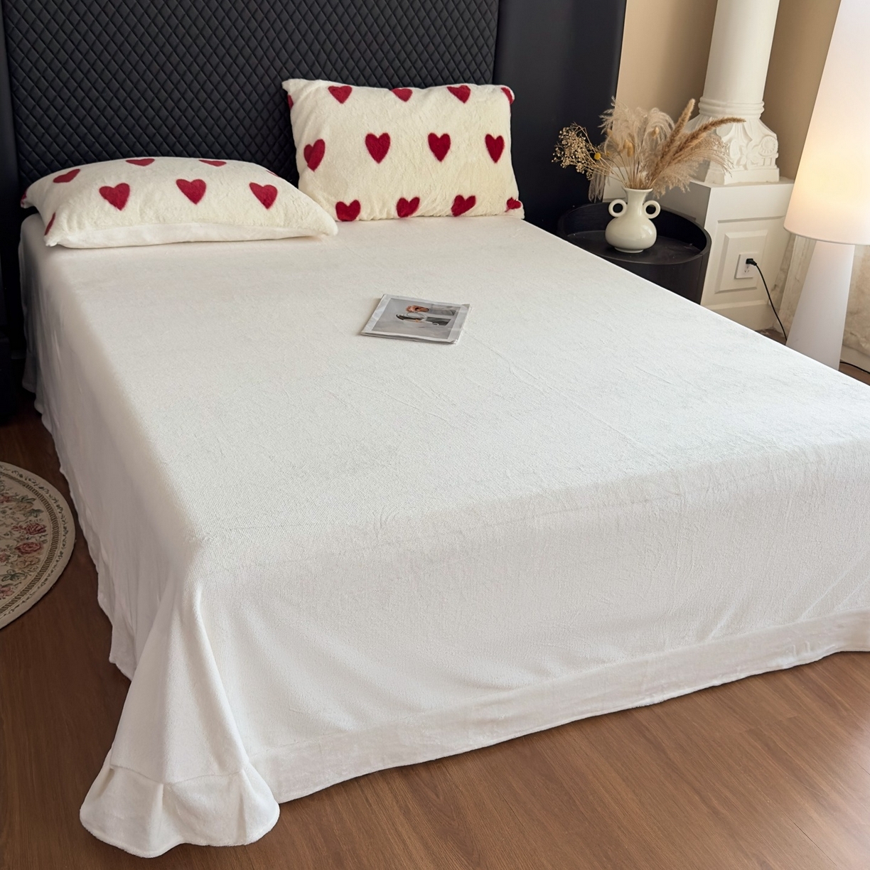 91家纺网 家纺一手货源 找家纺 （总）璐维斯 2025 A类舒适兔毛绒印花四件套卡通花卉牛奶绒秋冬保暖床上用品单被套三件套