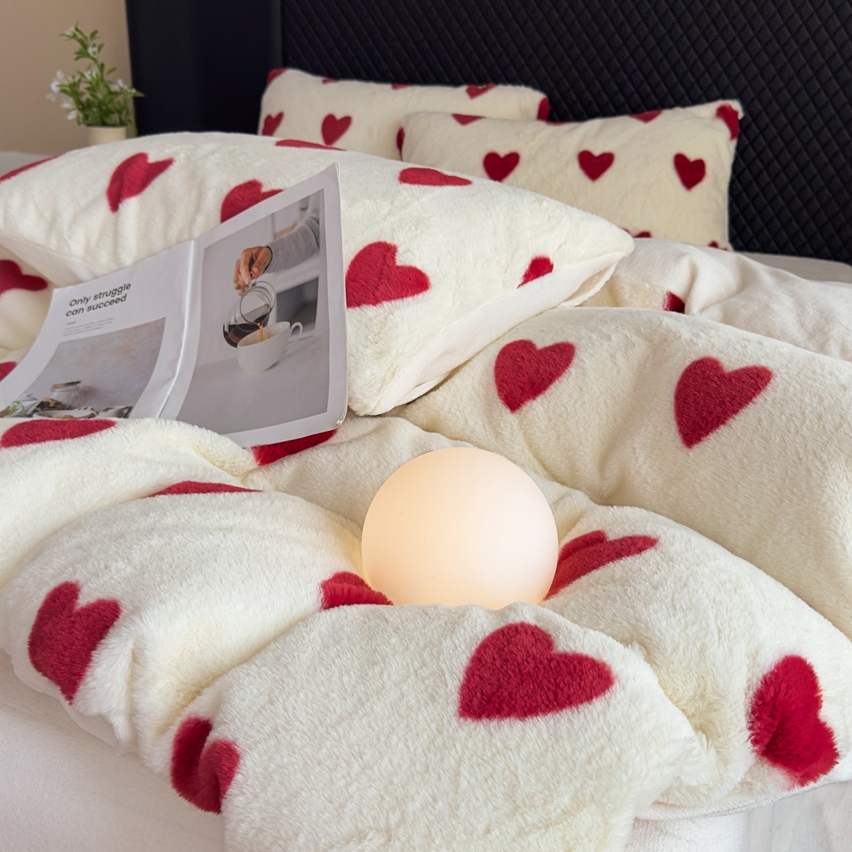 91家纺网 家纺一手货源 找家纺 （总）璐维斯 2025 A类舒适兔毛绒印花四件套卡通花卉牛奶绒秋冬保暖床上用品单被套三件套