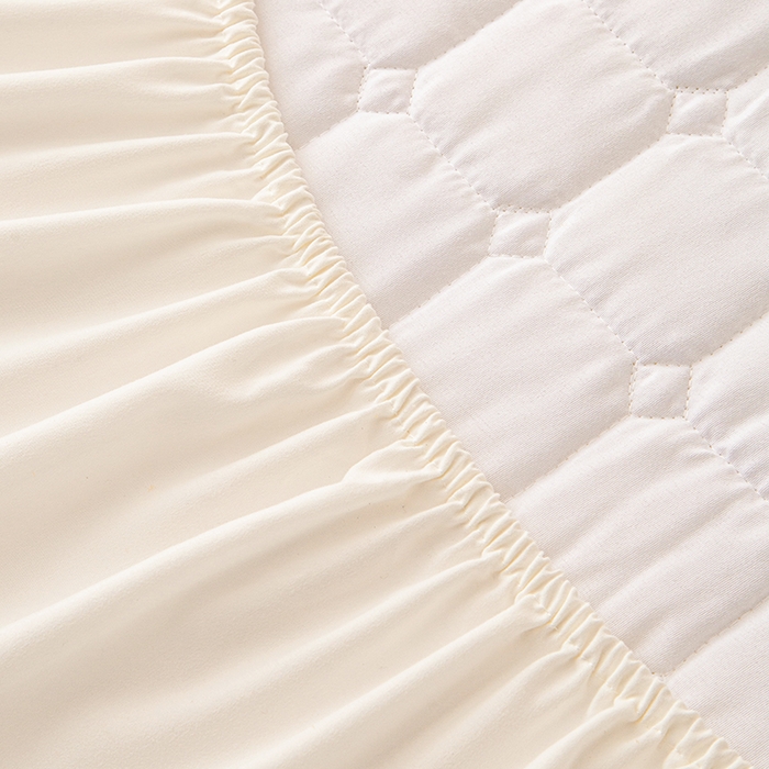 91家纺网 家纺一手货源 找家纺 （总）小禹仔家纺 2025新款亲肤面包格夹棉床笠