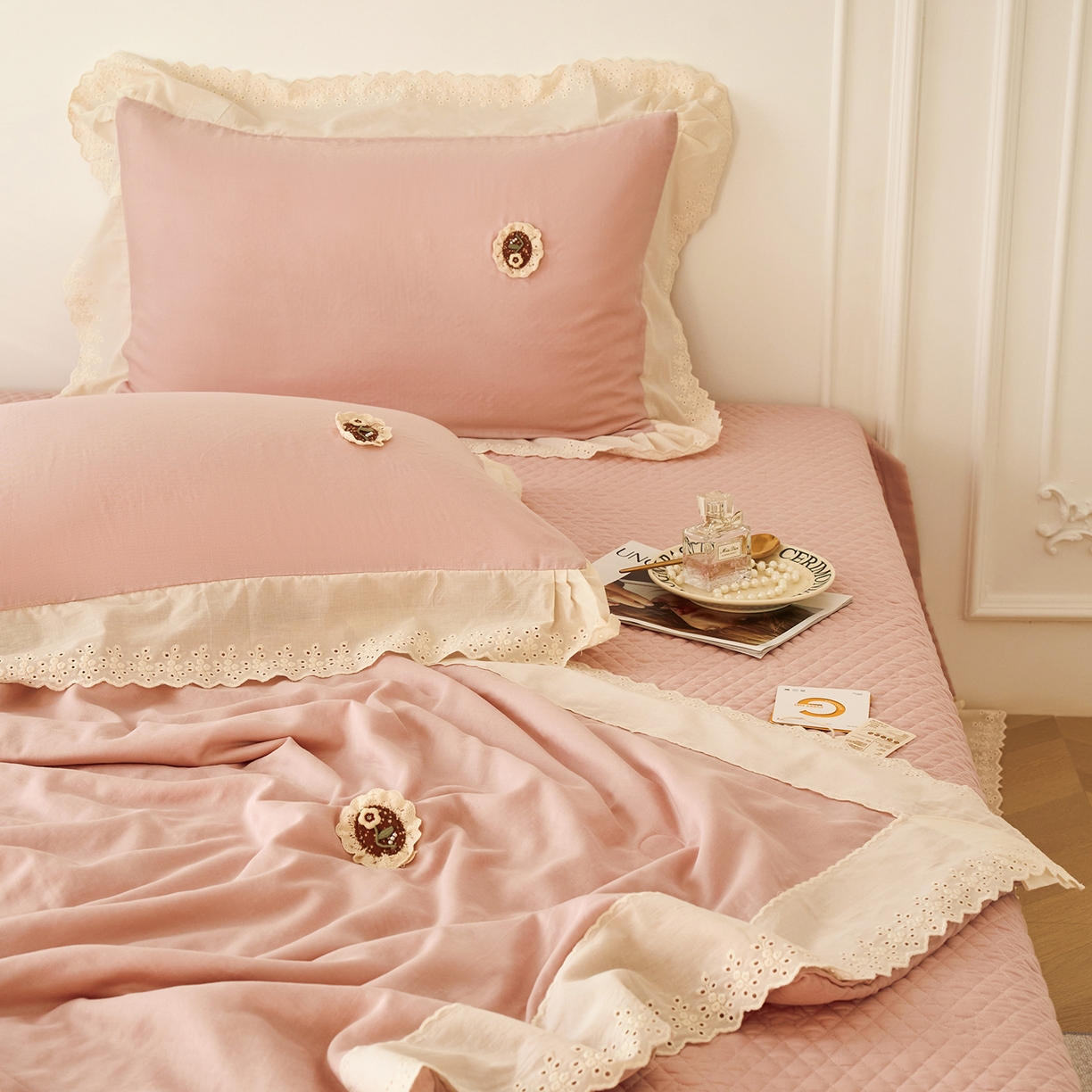 91家纺网 家纺一手货源 找家纺 （总）优希家纺 2025新款竹氧棉多功能春秋被四件套