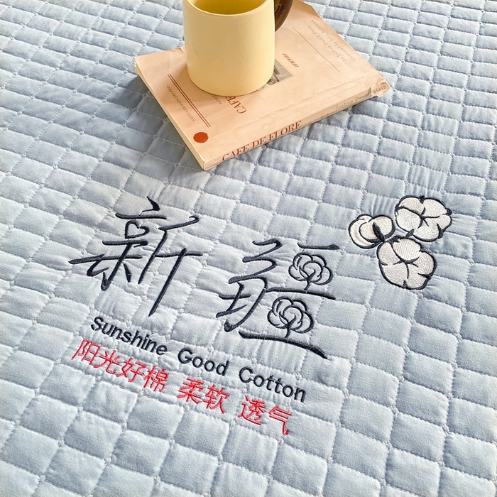 91家纺网 家纺一手货源 找家纺 （总）小禹仔家纺 2025新款刺绣床笠-学生图