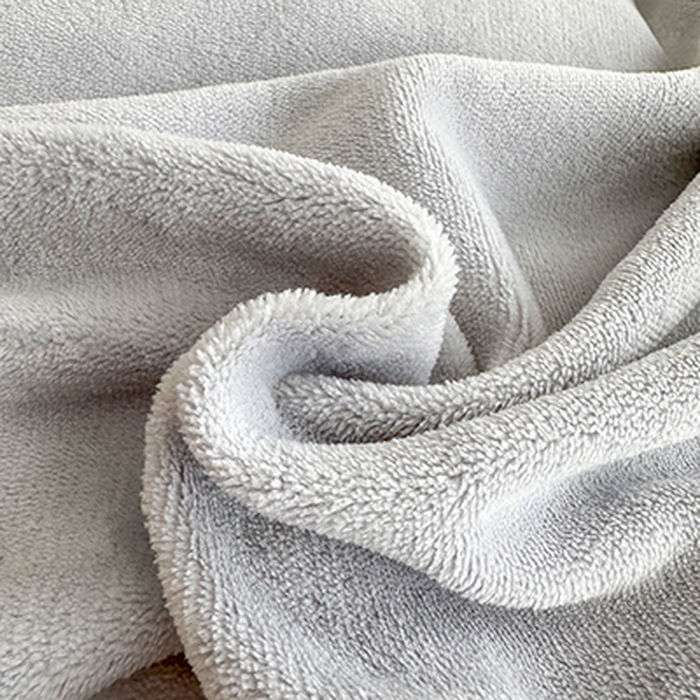 91家纺网 家纺一手货源 找家纺 美伦美焕 2025新款高克重牛奶绒花朵贴布绣床盖款四件套 灰