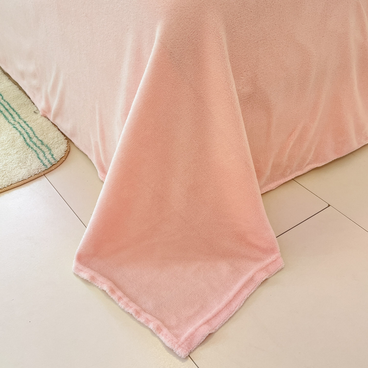 91家纺网 家纺一手货源 找家纺 慕澄家纺 2025新款小清新牛奶绒印花四件套 繁花