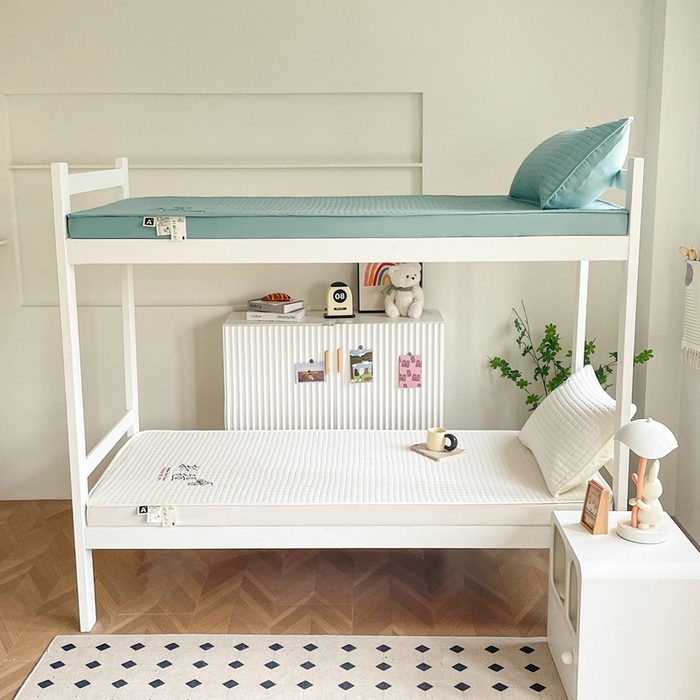 91家纺网 家纺一手货源 找家纺 小禹仔家纺 2025新款刺绣床笠-学生图 云朵白