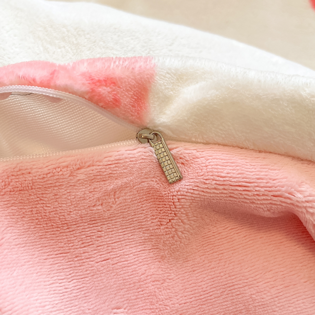 91家纺网 家纺一手货源 找家纺 慕澄家纺 2025新款小清新牛奶绒印花四件套 粉色郁金香