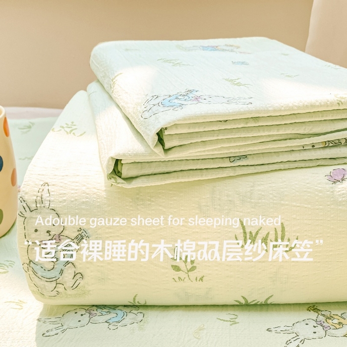 91家纺网 家纺一手货源 找家纺 （总）朵朵家纺 2025新款超柔印花单床笠单品学生宿舍床垫保护套 床笠（床垫保护套可定制尺寸 ）