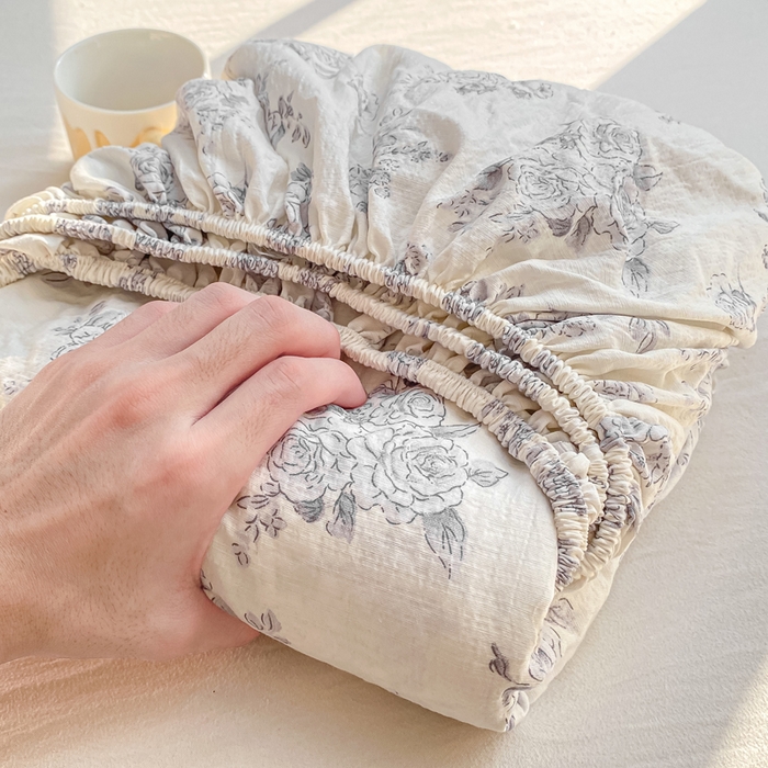 91家纺网 家纺一手货源 找家纺 朵朵家纺 2025新款超柔印花单床笠单品学生宿舍床垫保护套 床笠（床垫保护套可定制尺寸 ） 浮生如梦