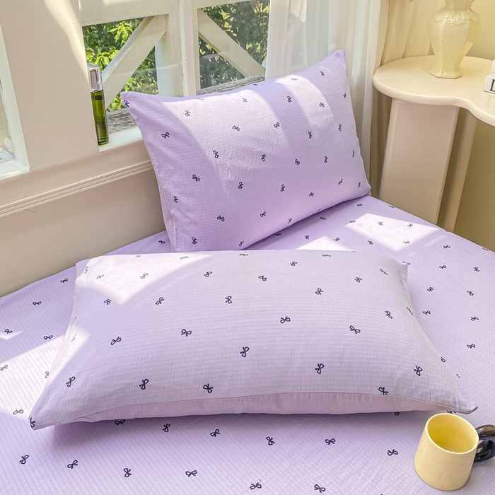 91家纺网 家纺一手货源 找家纺 朵朵家纺 2025新款超柔印花单床笠单品学生宿舍床垫保护套 床笠（床垫保护套可定制尺寸 ） 幸运结