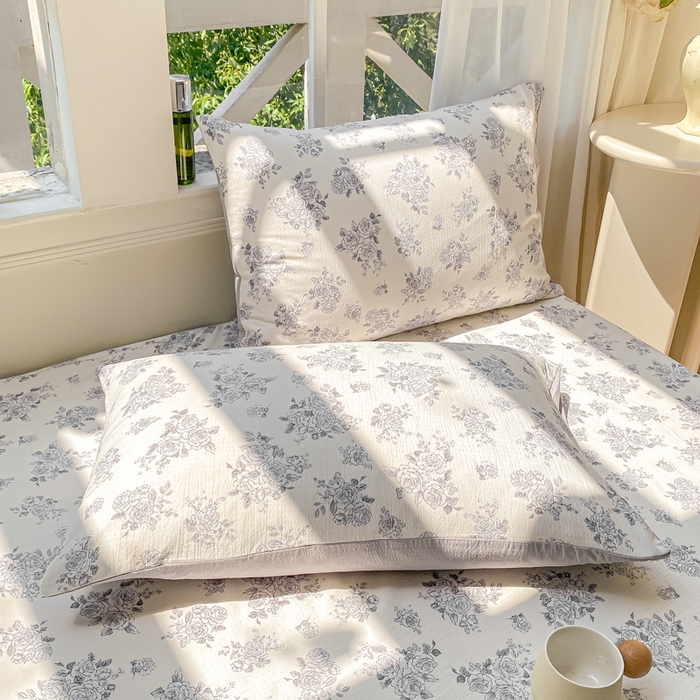 91家纺网 家纺一手货源 找家纺 朵朵家纺 2025新款超柔印花单床笠单品学生宿舍床垫保护套 床笠（床垫保护套可定制尺寸 ） 浮生如梦