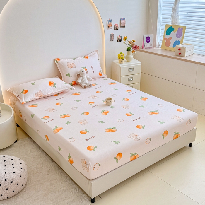 91家纺网 家纺一手货源 找家纺 （总）梦舒阳 2025新款磨毛植物羊绒单床笠三件套单品床笠