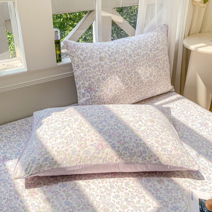 91家纺网 家纺一手货源 找家纺 朵朵家纺 2025新款超柔印花单床笠单品学生宿舍床垫保护套 床笠（床垫保护套可定制尺寸 ） 锦上添花