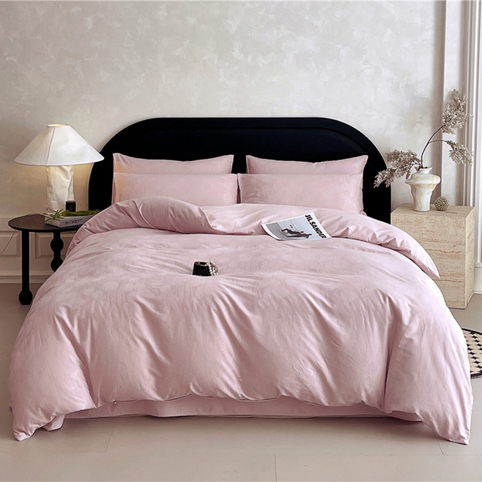 91家纺网 家纺一手货源 找家纺 （总）琪格格纺织 2025新款50S贡缎大提花加厚全棉磨毛四件套