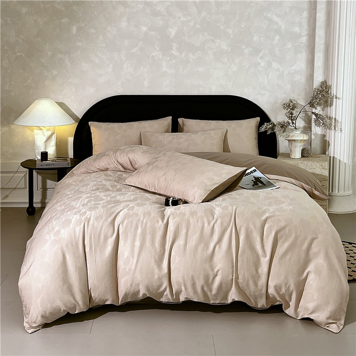 （总）琪格格纺织 2025新款50S贡缎大提花加厚全棉磨毛四件套