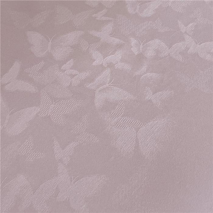 91家纺网 家纺一手货源 找家纺 琪格格纺织 2025新款50S贡缎大提花加厚全棉磨毛四件套 流光蝶影-粉紫