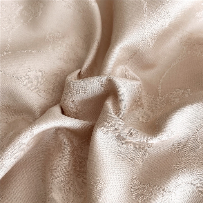 91家纺网 家纺一手货源 找家纺 琪格格纺织 2025新款50S贡缎大提花加厚全棉磨毛四件套 随意-咖