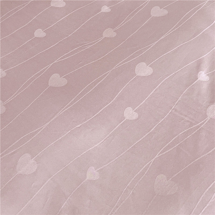 91家纺网 家纺一手货源 找家纺 琪格格纺织 2025新款50S贡缎大提花加厚全棉磨毛四件套 心愿-粉紫