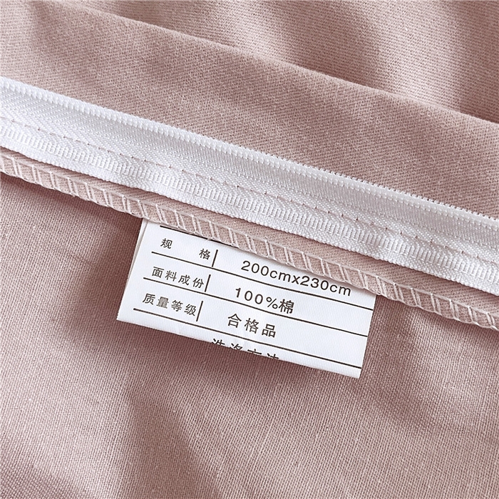 91家纺网 家纺一手货源 找家纺 琪格格纺织 2025新款50S贡缎大提花加厚全棉磨毛四件套 心愿-粉紫