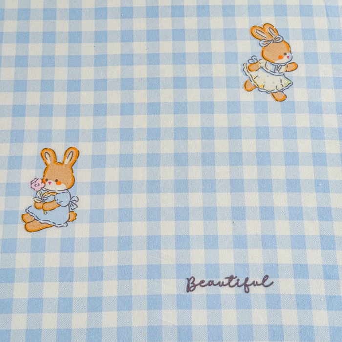 91家纺网 家纺一手货源 找家纺 梦舒阳 2025新款磨毛植物羊绒单床笠三件套单品床笠 美丽小兔