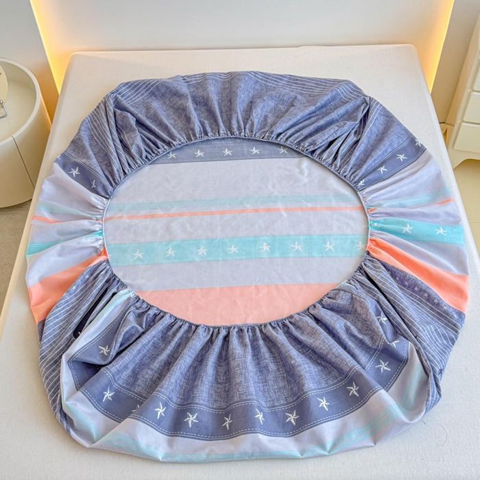 91家纺网 家纺一手货源 找家纺 梦舒阳 2025新款磨毛植物羊绒单床笠三件套单品床笠 肖邦恋曲