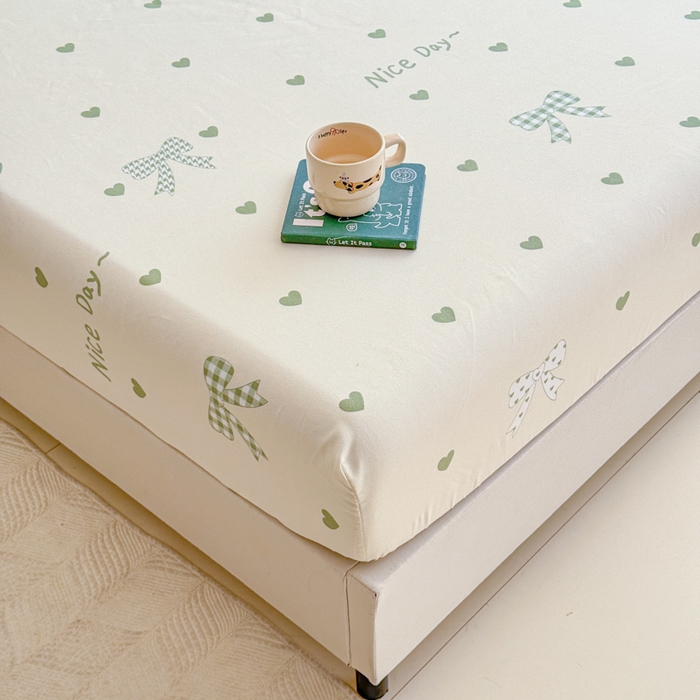 91家纺网 家纺一手货源 找家纺 梦舒阳 2025新款磨毛植物羊绒单床笠三件套单品床笠 伊莎贝拉