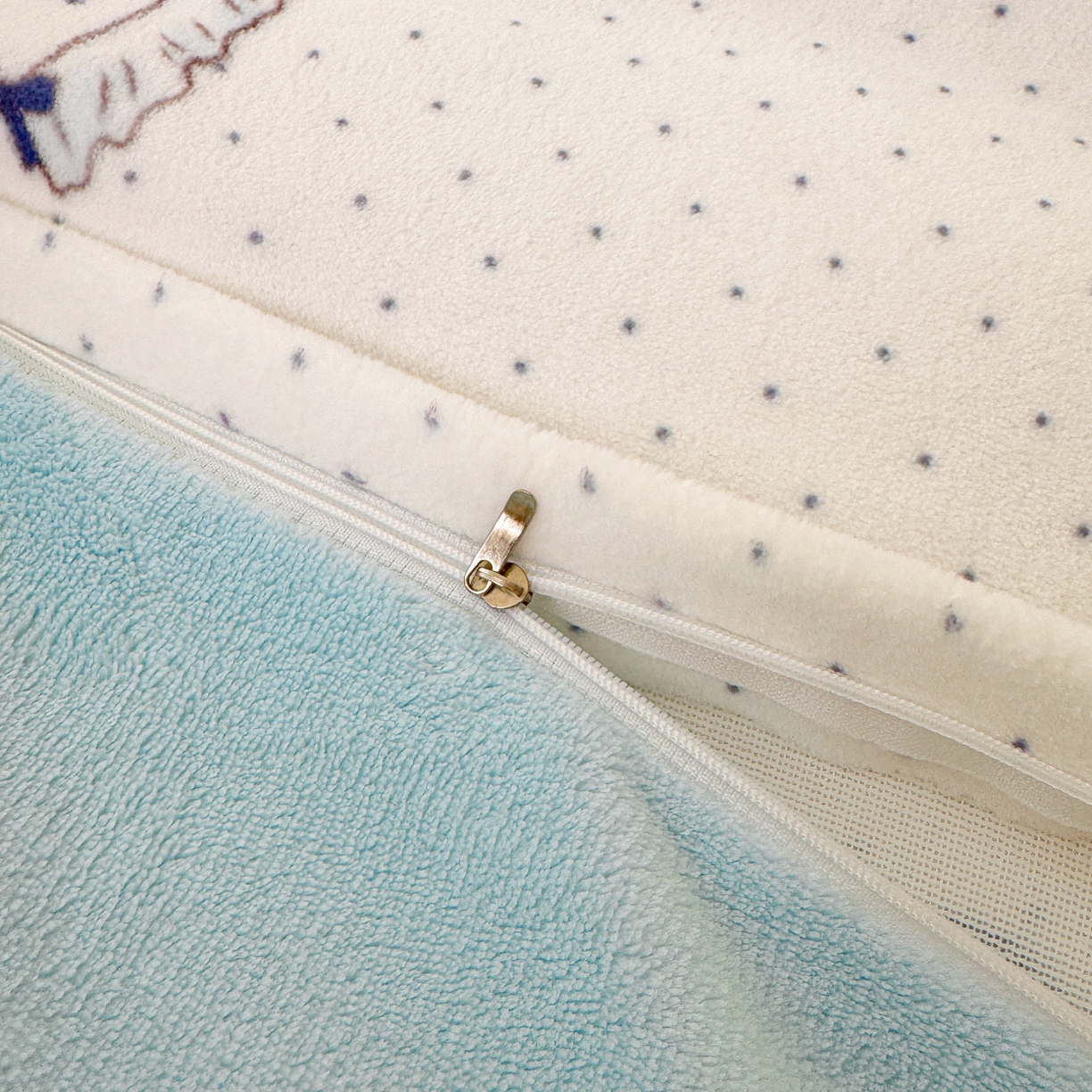 91家纺网 家纺一手货源 找家纺 LIFE.丽芙 2025秋冬新款A类牛奶绒加厚夹棉床笠+被套组合四件套 贝果宝贝