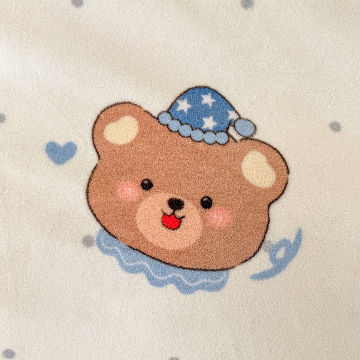 91家纺网 家纺一手货源 找家纺 LIFE.丽芙 2025秋冬新款A类牛奶绒加厚夹棉床笠+被套组合四件套 动感小熊