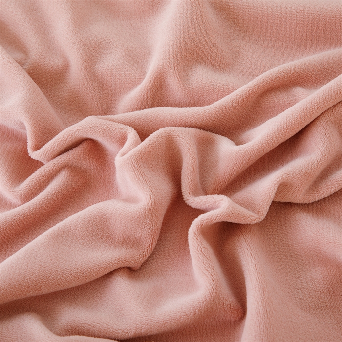 91家纺网 家纺一手货源 找家纺 锦罗绣 2025新款牛奶绒肌理纹单被套 暖橘