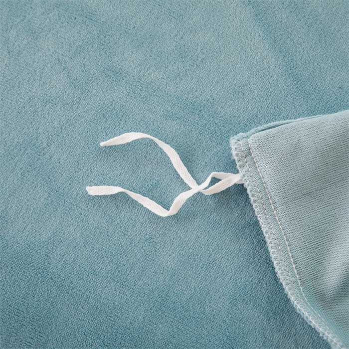 91家纺网 家纺一手货源 找家纺 锦罗绣 2025新款牛奶绒肌理纹单被套 繁星蓝