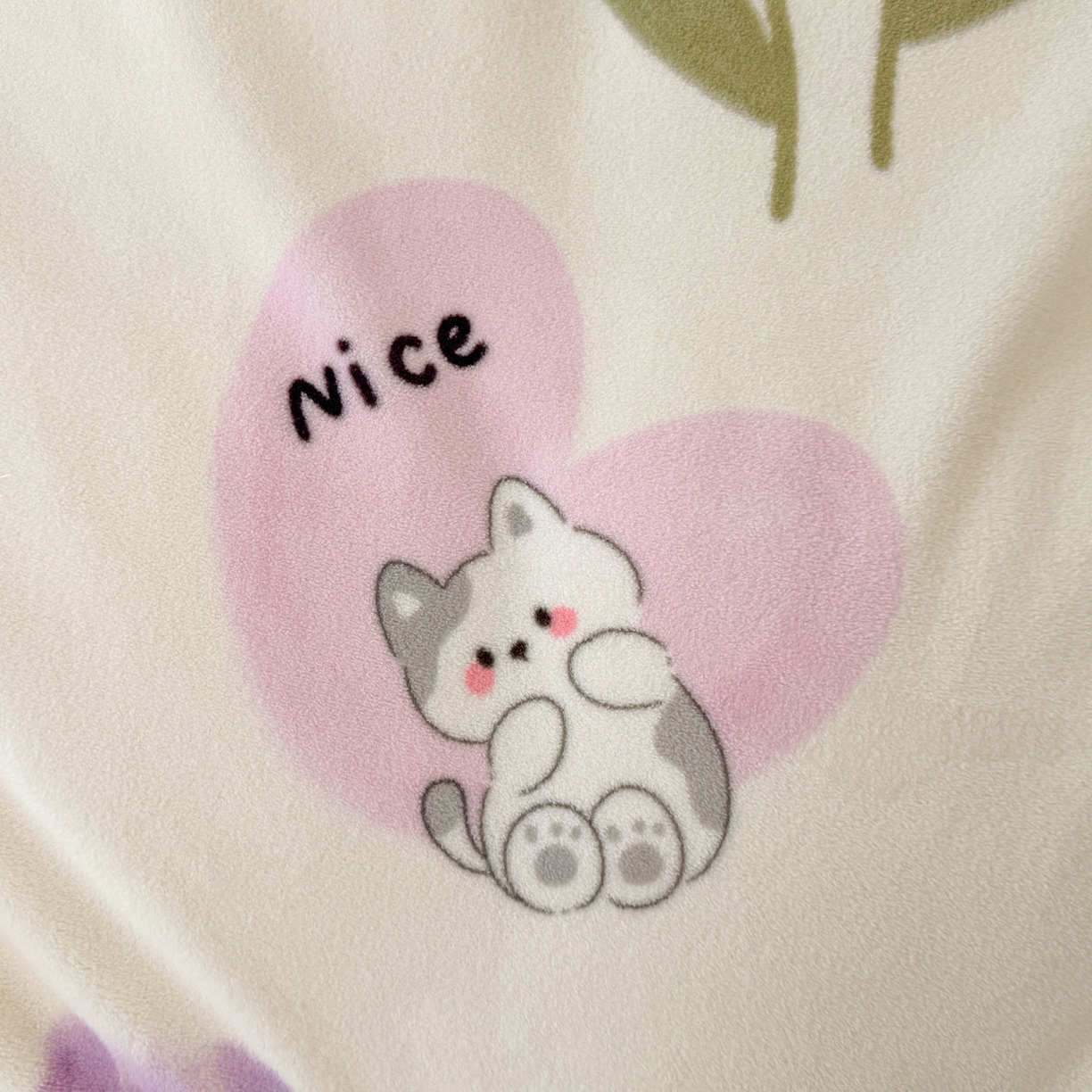 91家纺网 家纺一手货源 找家纺 LIFE.丽芙 2025秋冬新款A类牛奶绒加厚夹棉床笠+被套组合四件套 花语