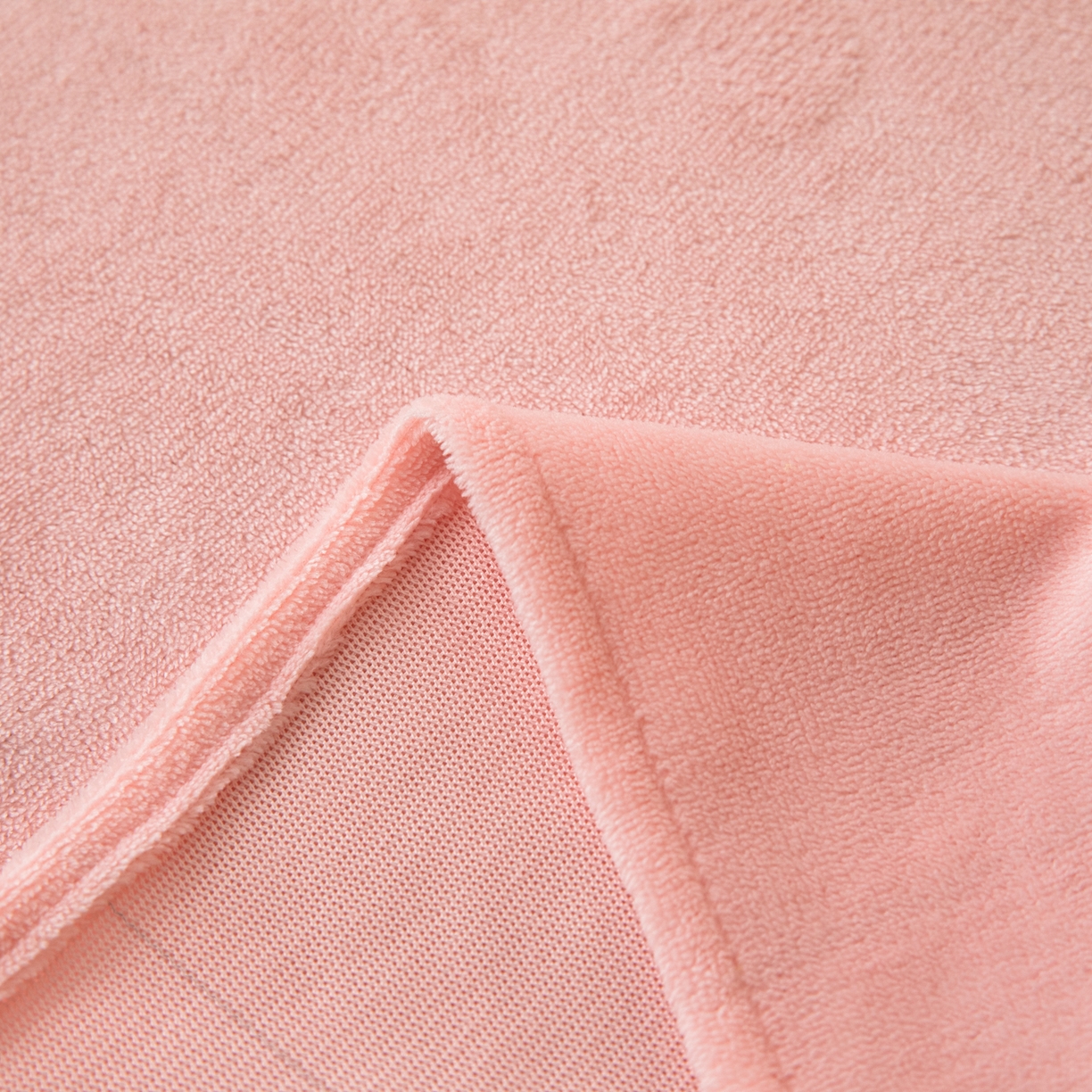 91家纺网 家纺一手货源 找家纺 眠博士 2025新款简约牛奶绒纯色单床单-场景二 牛奶绒纯色床单-粉色