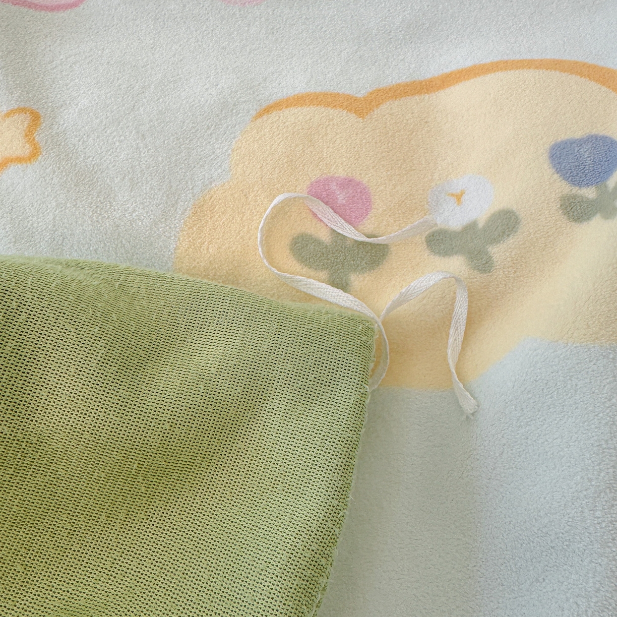 91家纺网 家纺一手货源 找家纺 LIFE.丽芙 2025秋冬新款A类牛奶绒加厚夹棉床笠+被套组合四件套 恐龙宝宝