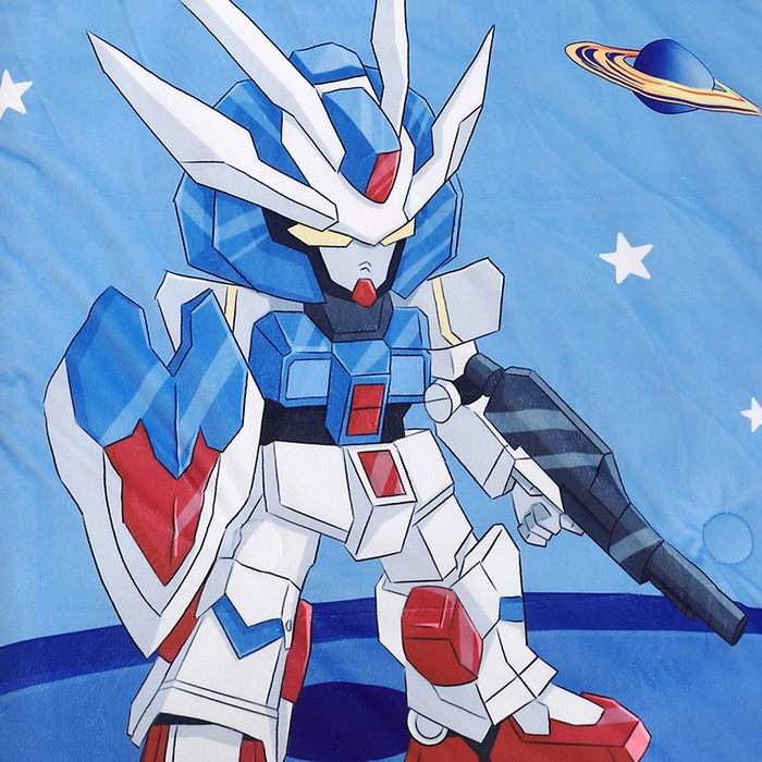 91家纺网 家纺一手货源 找家纺 八零年代 2025新款秋冬加厚豆豆绒儿童一体睡袋宝宝绒防踢被 机甲兄弟