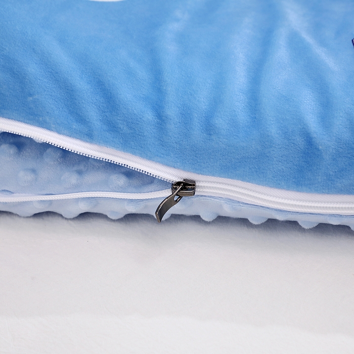 91家纺网 家纺一手货源 找家纺 八零年代 2025新款秋冬加厚豆豆绒儿童一体睡袋宝宝绒防踢被 机甲兄弟