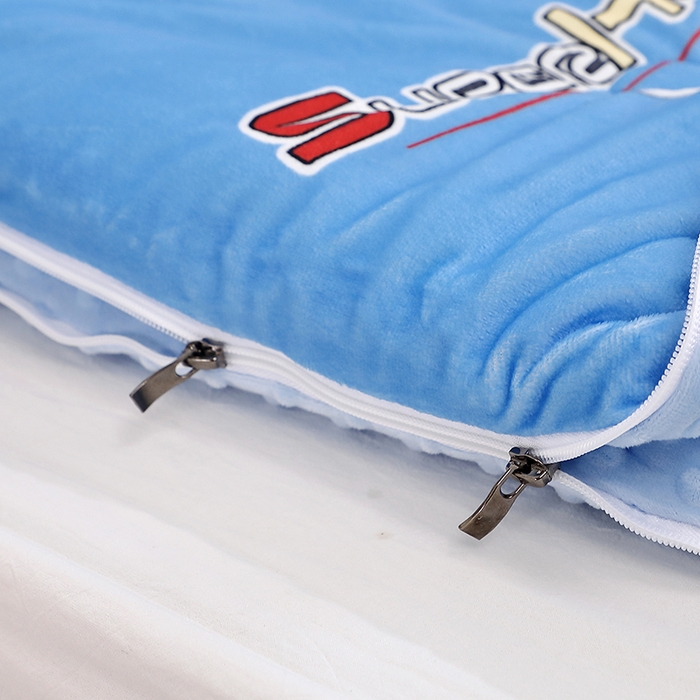 91家纺网 家纺一手货源 找家纺 八零年代 2025新款秋冬加厚豆豆绒儿童一体睡袋宝宝绒防踢被 机甲兄弟