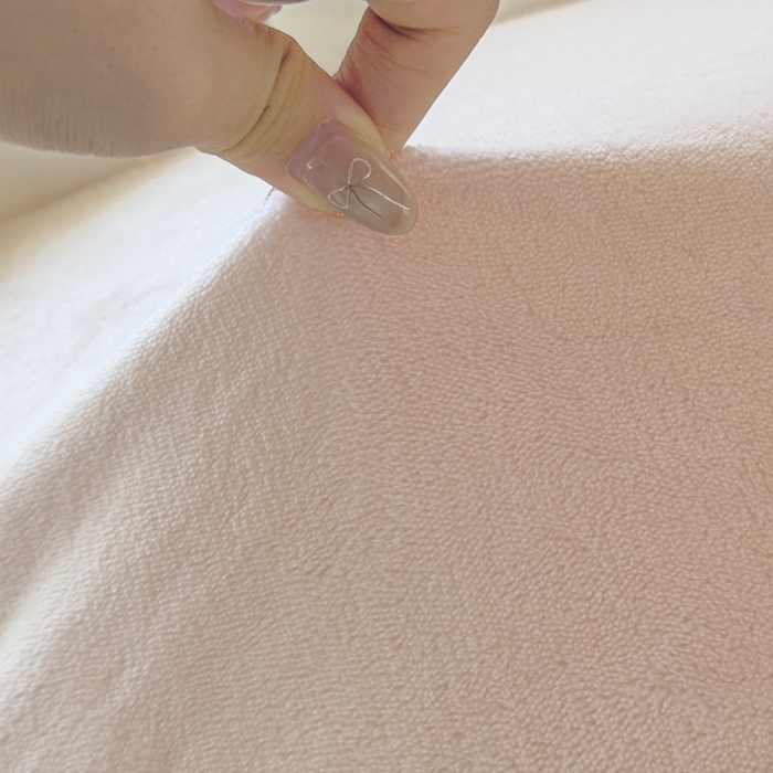 91家纺网 家纺一手货源 找家纺 家之硕家纺 2025冬款高克重牛奶绒床裙四件套--暖阳系列 暖阳系列--粉