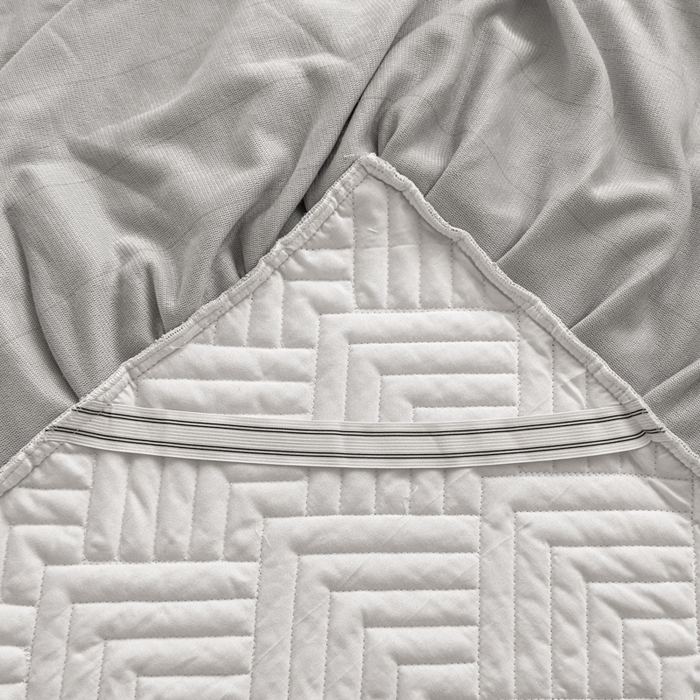 91家纺网 家纺一手货源 找家纺 家之硕家纺 2025冬款高克重牛奶绒床裙四件套--暖阳系列 暖阳系列--灰