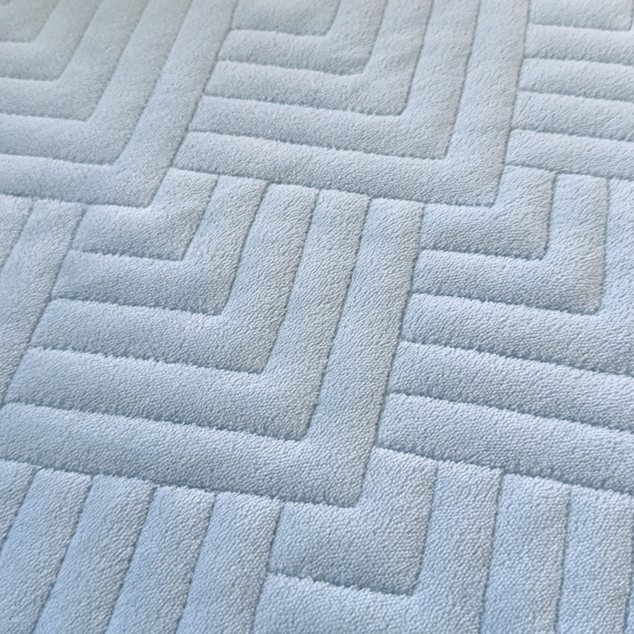 91家纺网 家纺一手货源 找家纺 家之硕家纺 2025冬款高克重牛奶绒床裙四件套--暖阳系列 暖阳系列--蓝