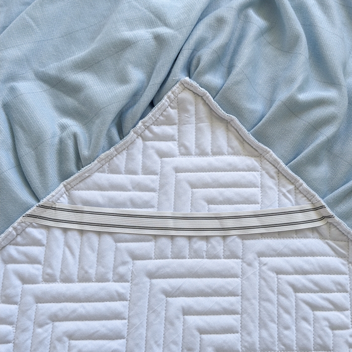 91家纺网 家纺一手货源 找家纺 家之硕家纺 2025冬款高克重牛奶绒床裙四件套--暖阳系列 暖阳系列--蓝