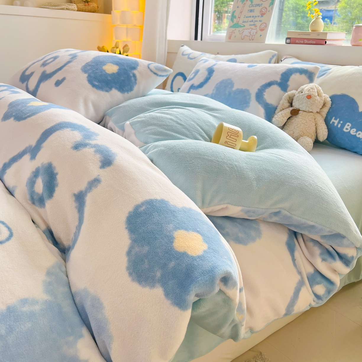 91家纺网 家纺一手货源 找家纺 （总）LIFE.丽芙 2025秋冬新款A类牛奶绒加厚保暖单被套