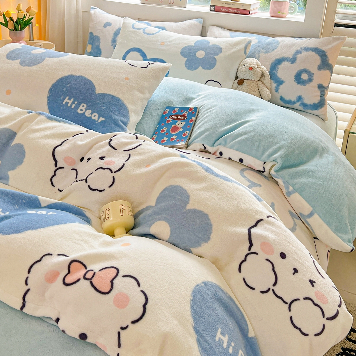 91家纺网 家纺一手货源 找家纺 （总）LIFE.丽芙 2025秋冬新款A类牛奶绒加厚保暖单被套