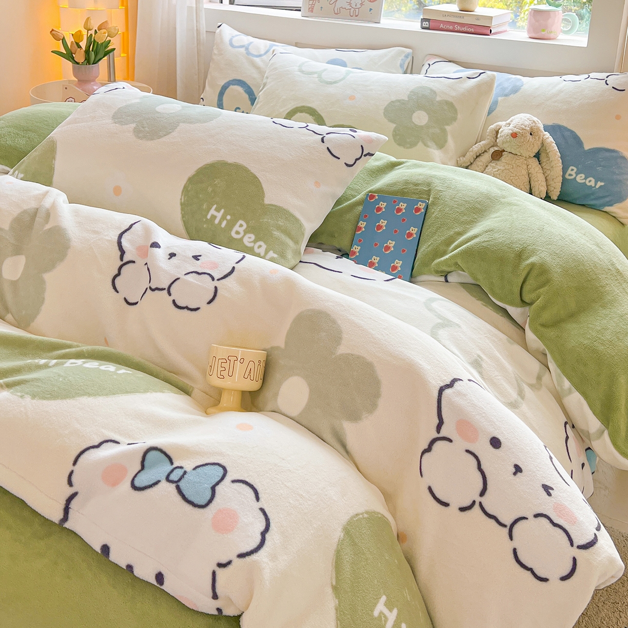 91家纺网 家纺一手货源 找家纺 （总）LIFE.丽芙 2025秋冬新款A类牛奶绒加厚保暖单被套