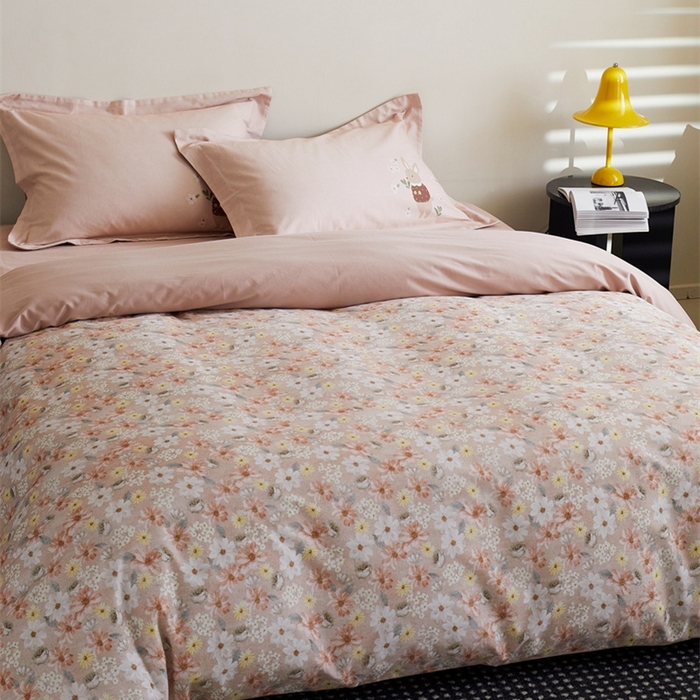 91家纺网 家纺一手货源 找家纺 由丽2025新款卡通磨毛印花四件套（控价券后不低于小号190，标准210，加大225） 知槿