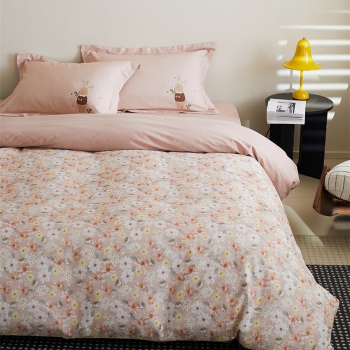 91家纺网 家纺一手货源 找家纺 由丽2025新款卡通磨毛印花四件套（控价券后不低于小号190，标准210，加大225） 知槿