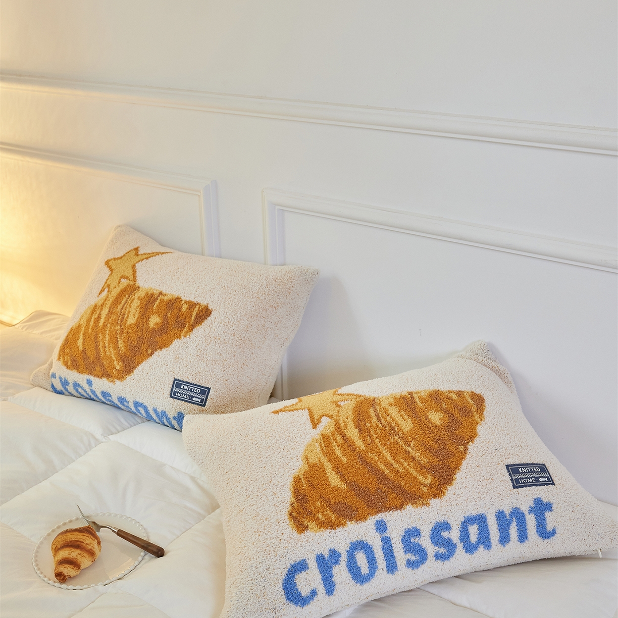 91家纺网 家纺一手货源 找家纺 暖绵绵家纺 2025新款半边绒针织提花枕同款含芯抱枕-甜品点心系列 甜品点心-克瑞森同款含芯枕