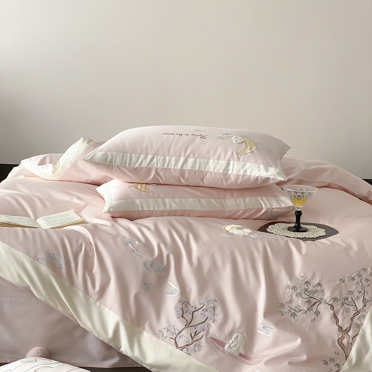 91家纺网 家纺一手货源 找家纺 （总）MIU缪家居 2025新款100支全棉亲肤四件套-喜乐兔