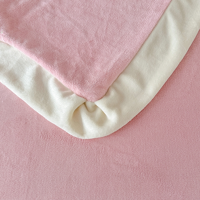 91家纺网 家纺一手货源 找家纺 畅畅家纺 2025新款冬季加厚牛奶绒刺绣加绒保暖四件套-山茶花系列 山茶花-樱花粉