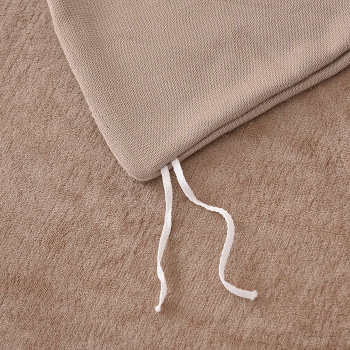 91家纺网 家纺一手货源 找家纺 （总）董成龙2025新款床裙款230克A类全消光婴儿级纯色牛奶绒四件套