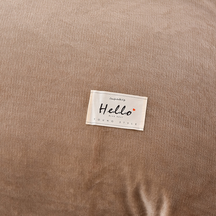 91家纺网 家纺一手货源 找家纺 （总）董成龙2025新款床裙款230克A类全消光婴儿级纯色牛奶绒四件套